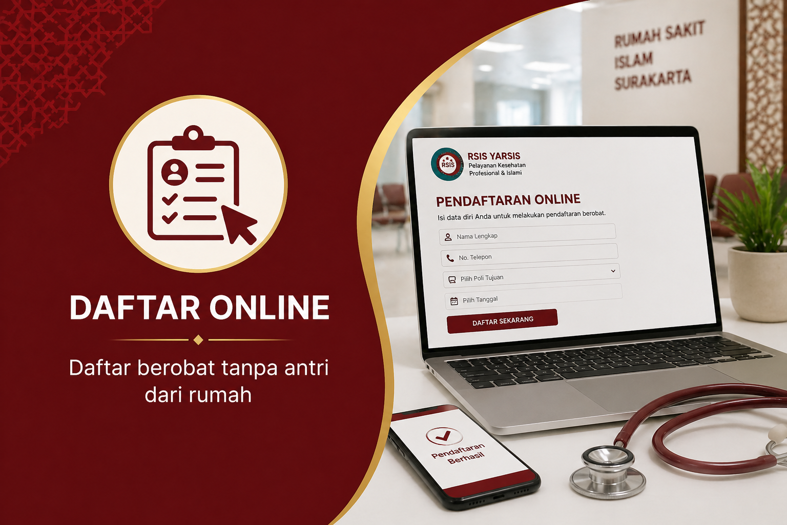 daftar online rsis yarsis