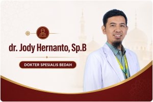 dr Jody Sp B - dokter spesialis bedah rsis yarsis