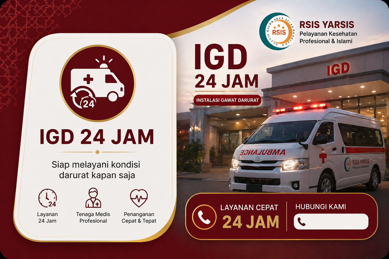 igd 24 jam rsis yarsis