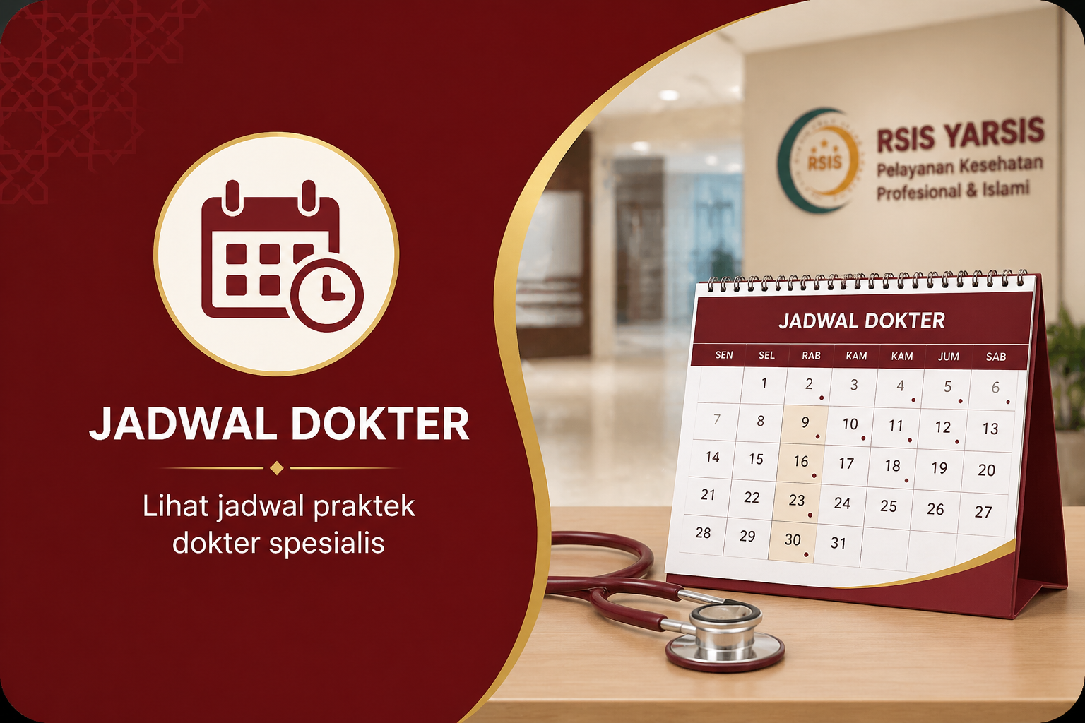 jadwal dokter rumah sakit islam surakarta yarsis