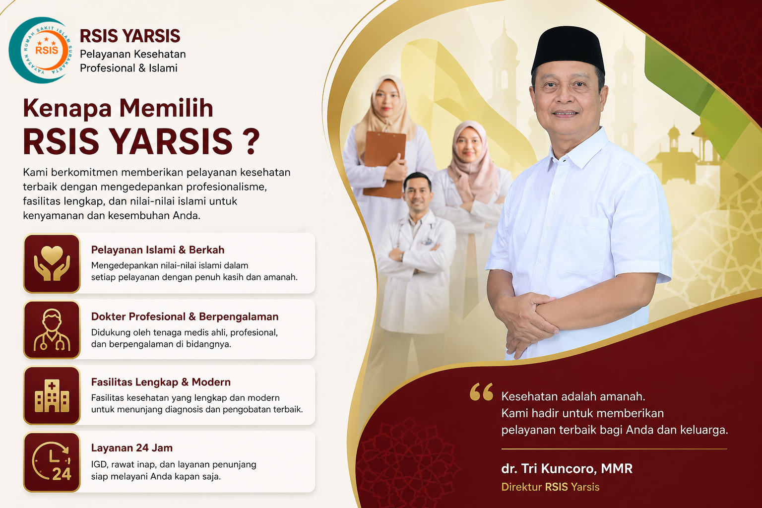 kenapa memilih rsis yarsis