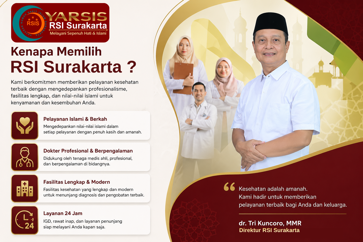 kenapa berobat ke rsi surakarta yarsis